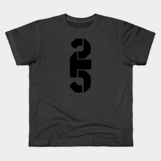 LUCKY NUMBER 25 Kids T-Shirt